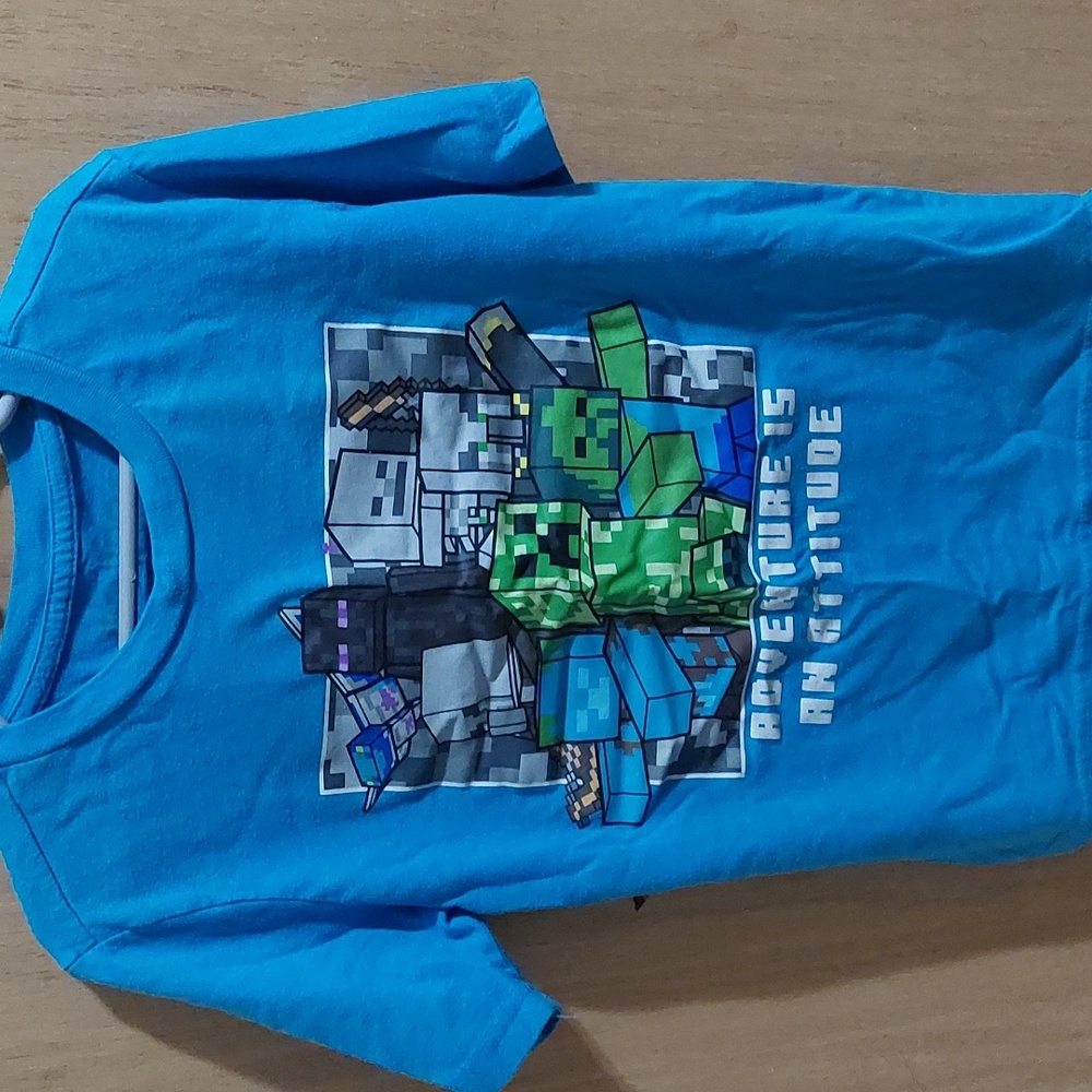 Boys minecraft Tshirt